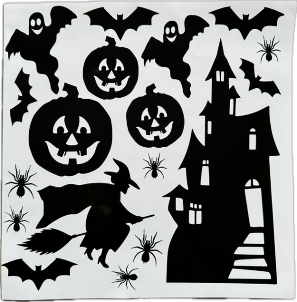 Raamsticker Halloween