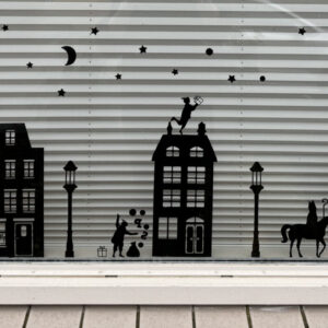 Raamsticker Voordeelpakket December