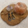 Kerst Glitter oorbellen dames - Afbeelding 3